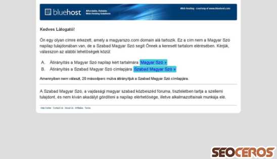 magyarszo.com desktop Vista previa