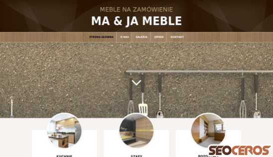 majameble.pl desktop obraz podglądowy