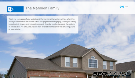 mannion.co.uk desktop náhled obrázku