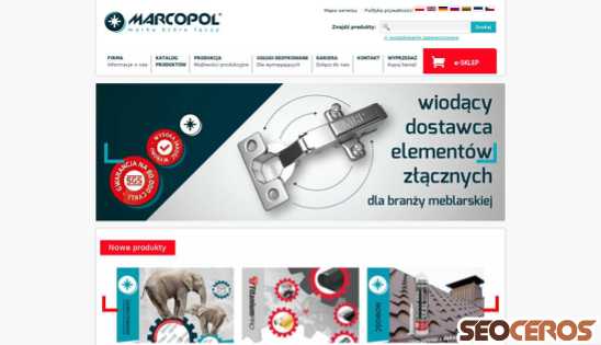marcopol.pl desktop előnézeti kép