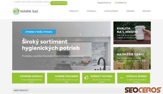 markbal.sk desktop előnézeti kép