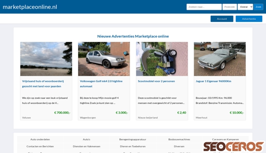 marketplaceonline.nl desktop náhľad obrázku
