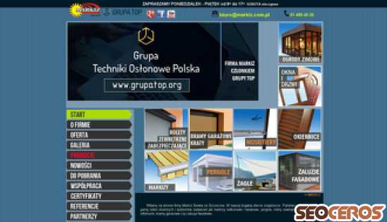 markiz.com.pl desktop előnézeti kép