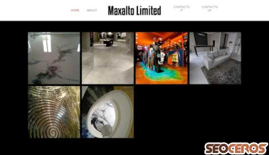 maxalto.co.uk desktop förhandsvisning