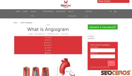 maxcurehospitals.com/what-is-angiogram desktop förhandsvisning