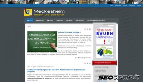 meckesheim.de desktop előnézeti kép