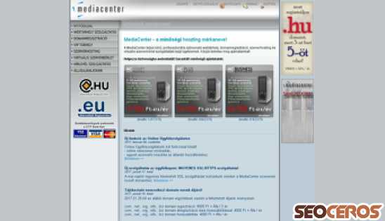 mediacenter.hu desktop obraz podglądowy