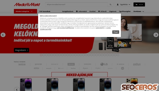 mediamarkt.hu desktop előnézeti kép