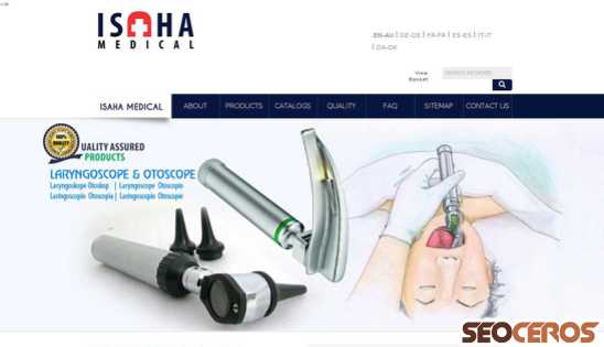 medical-isaha.com/en/categories/laryngoscope desktop obraz podglądowy
