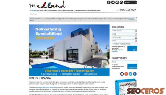 medlandspania.com desktop előnézeti kép