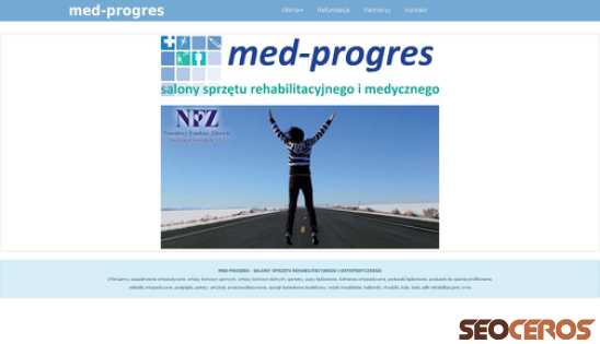 medprogres.pl desktop előnézeti kép