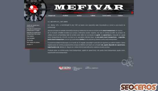 mefivar.ro desktop náhled obrázku
