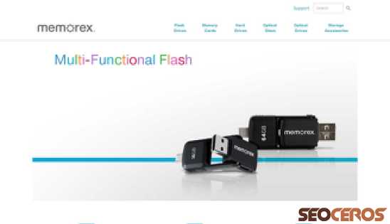 memorex.com desktop náhľad obrázku