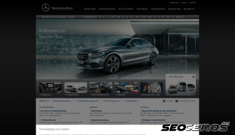 mercedes-benz.de desktop náhľad obrázku