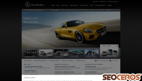 mercedes-benz.sk desktop obraz podglądowy