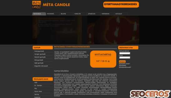 metacandle.hu desktop Vorschau
