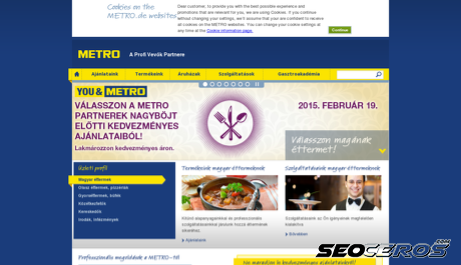 metro.hu desktop előnézeti kép