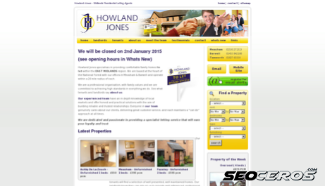 howlandjones.co.uk desktop preview