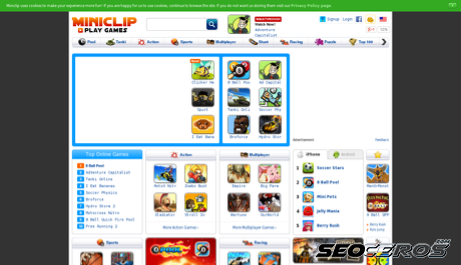 miniclip.com desktop प्रीव्यू 