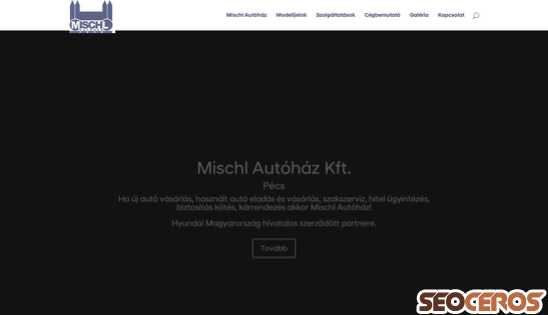 mischlauto.hu desktop előnézeti kép