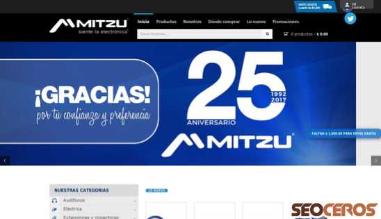 mitzu.com desktop előnézeti kép