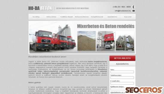 mixerbeton.eu desktop prikaz slike