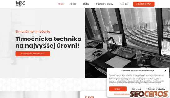 mm-agency.sk desktop anteprima