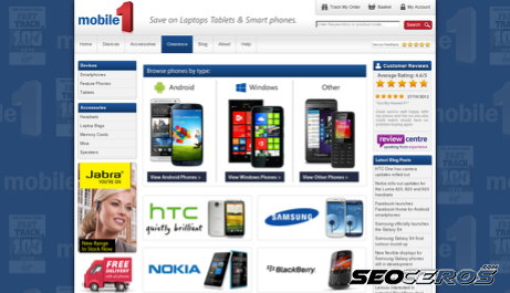 mobile1.co.uk desktop anteprima