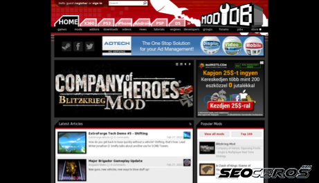 moddb.com desktop prikaz slike