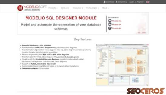 modeliosoft.com/en/modules/sql-designer.html desktop प्रीव्यू 