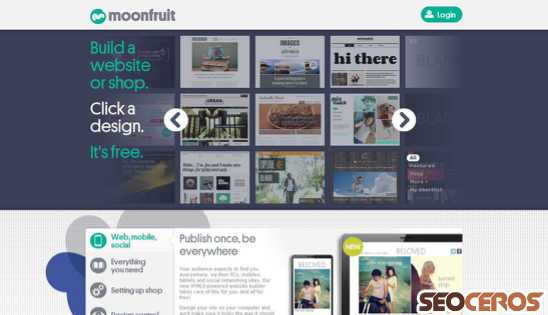 moonfruit.com desktop 미리보기