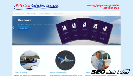 gliding-club.co.uk desktop náhľad obrázku