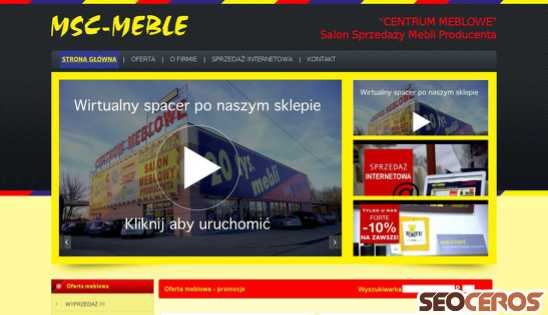 msc-meble.com.pl desktop previzualizare