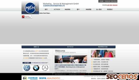 msm-group.asia desktop prikaz slike