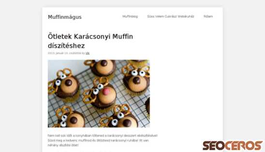 muffinmagus.hu desktop förhandsvisning