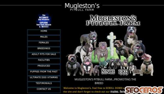 muglestonspitbullfarm.com desktop preview