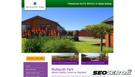 mullacottpark.co.uk desktop náhled obrázku