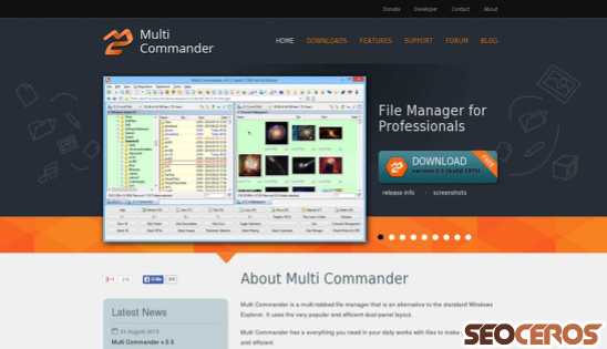 multicommander.com desktop 미리보기