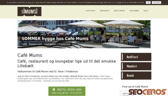 mumsbar.dk desktop náhľad obrázku