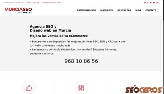 murciaseo.com desktop förhandsvisning