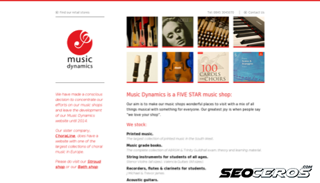 musicdynamics.co.uk desktop preview