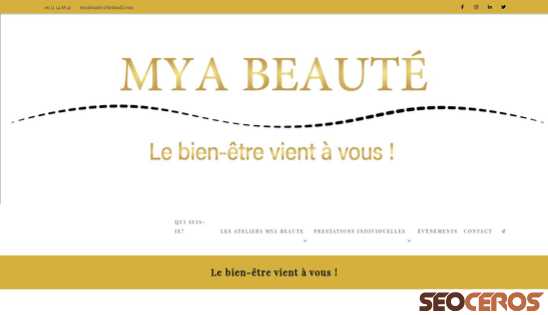 myabeaute.fr desktop náhled obrázku