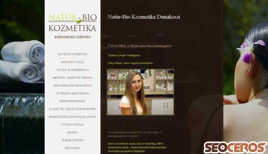 natur-biokozmetika.hu desktop náhled obrázku