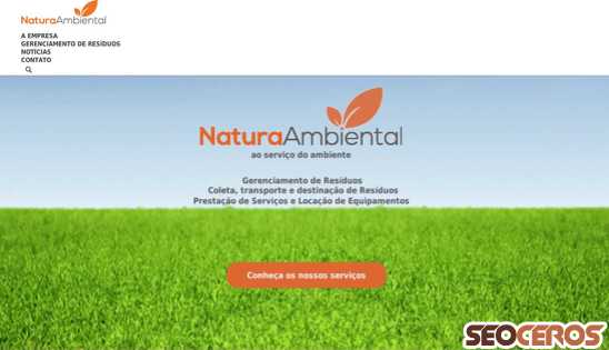 naturaambiental.com.br desktop preview
