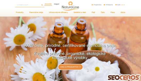 naturaline.sk desktop előnézeti kép