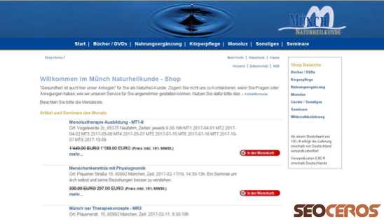 naturheilshop.eu desktop Vista previa