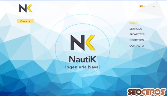 nautikingenieria.com desktop előnézeti kép