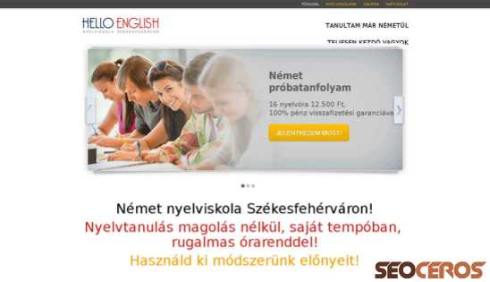 nemet-nyelvtanfolyam-szekesfehervar.hu desktop előnézeti kép