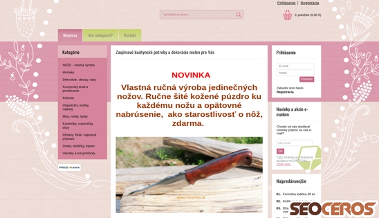 nenomax.sk desktop előnézeti kép