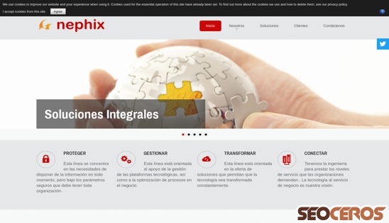 nephix.com desktop előnézeti kép